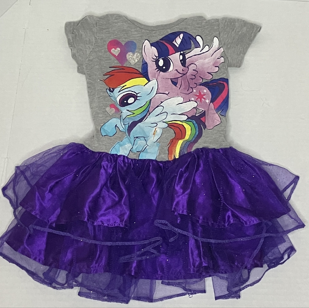 My Little Pony Gray and Purple Dress